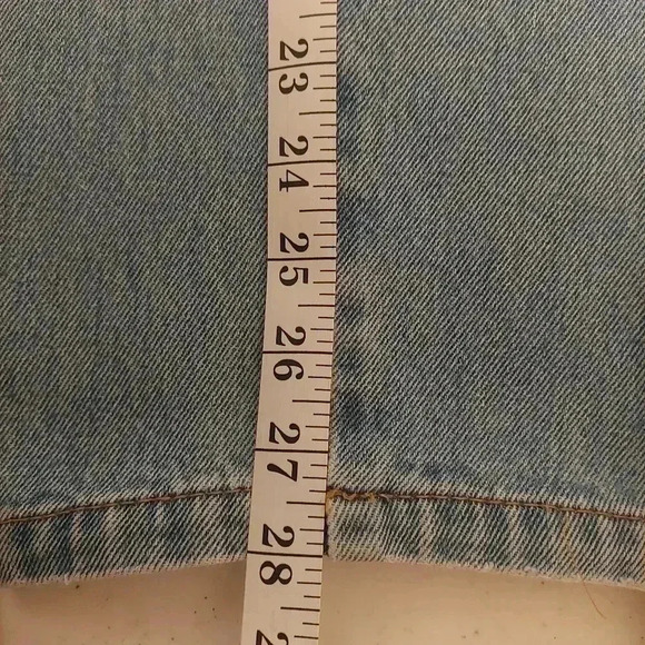 Vintage Joujou High Waisted Tapered Ankle Mom light wash Jeans Size 11/12 - Picture 13 of 13